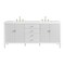 James Martin Vanities 72'' Vanity, Bright White 485-V72-BW - alternate 1